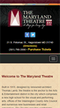 Mobile Screenshot of mdtheatre.org